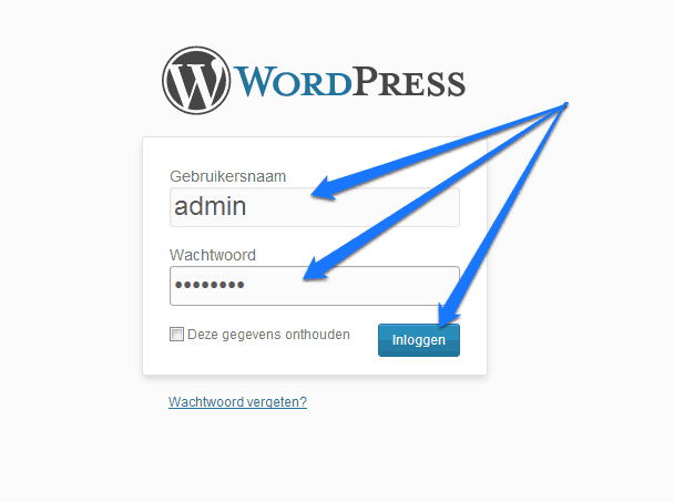 een website maken met wordpress