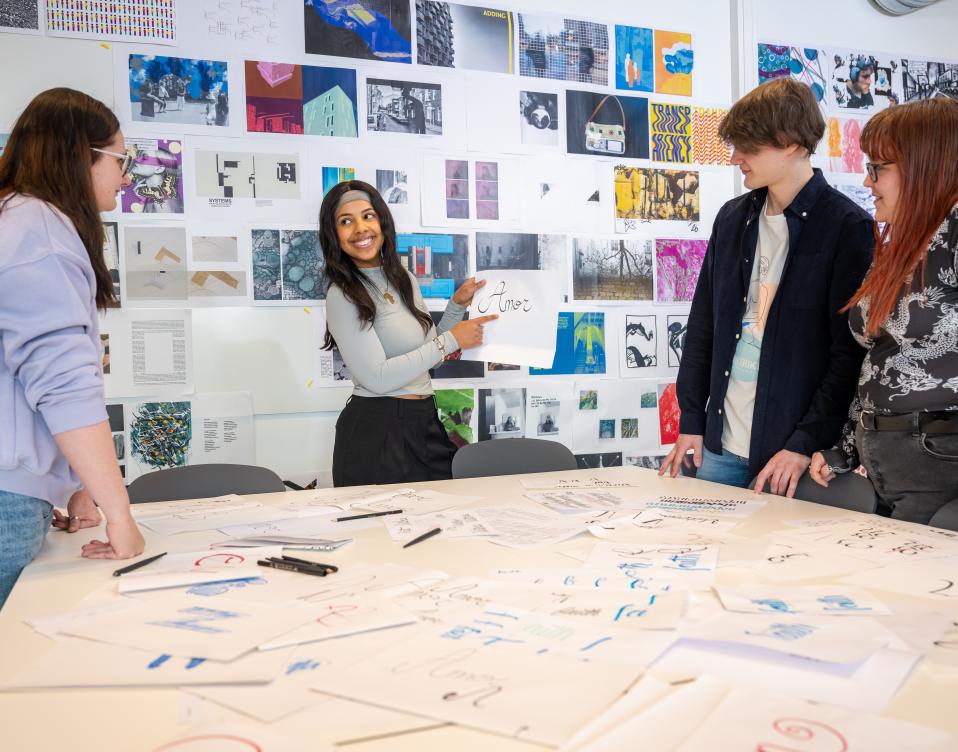 grafisch ontwerp afstandsonderwijs