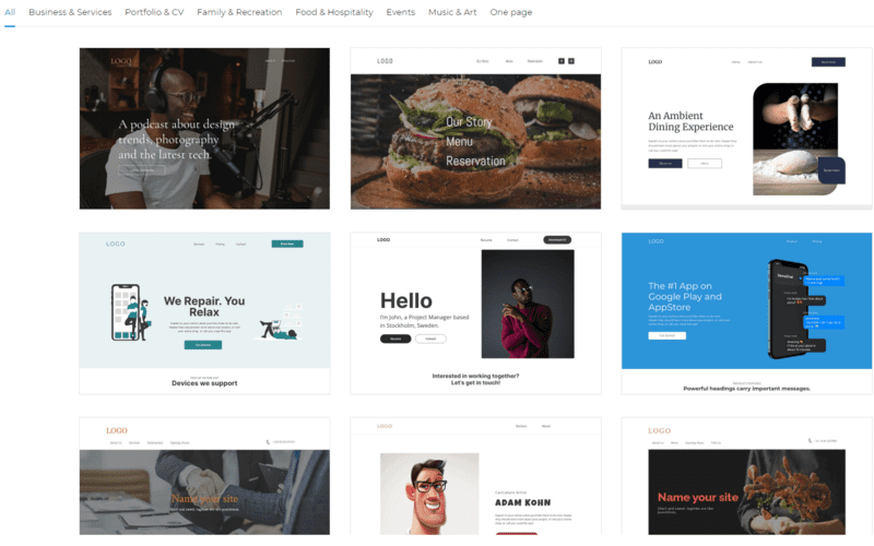 met wordpress website maken