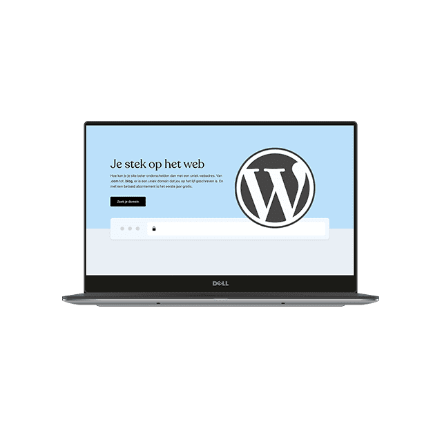 nieuwe website maken in wordpress