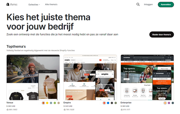 webpagina maken