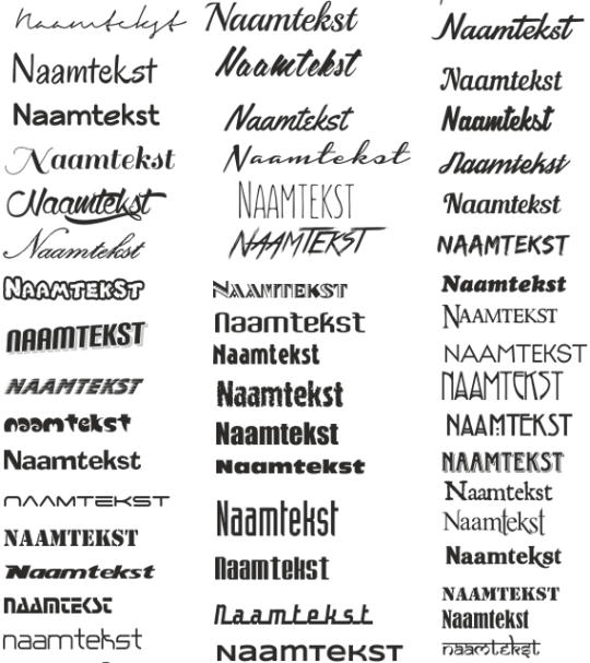 logo ontwerpen met letters