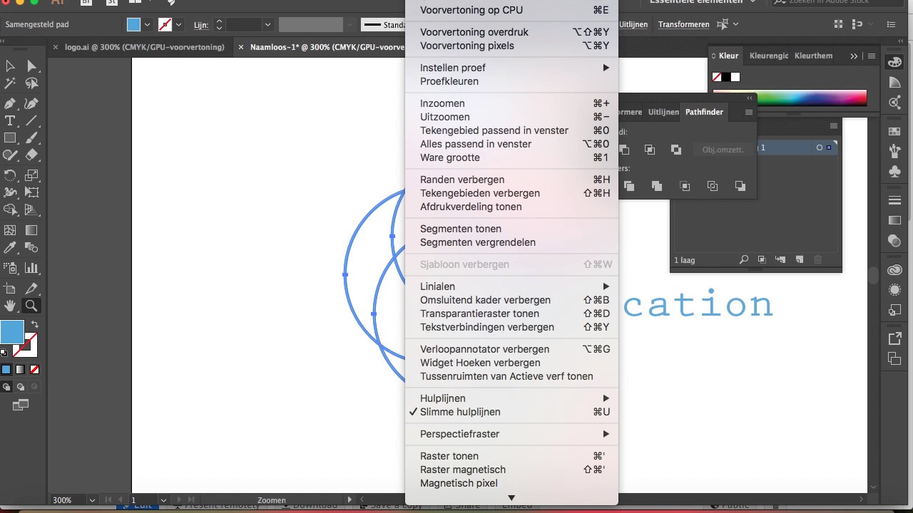 logo ontwerpen adobe illustrator