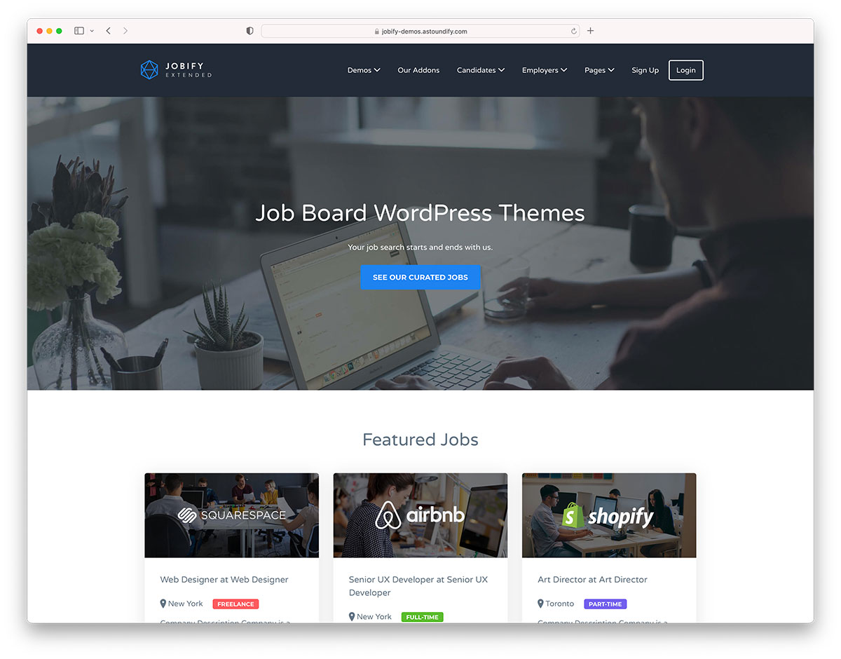 wordpress website