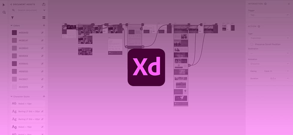 webdesign adobe xd