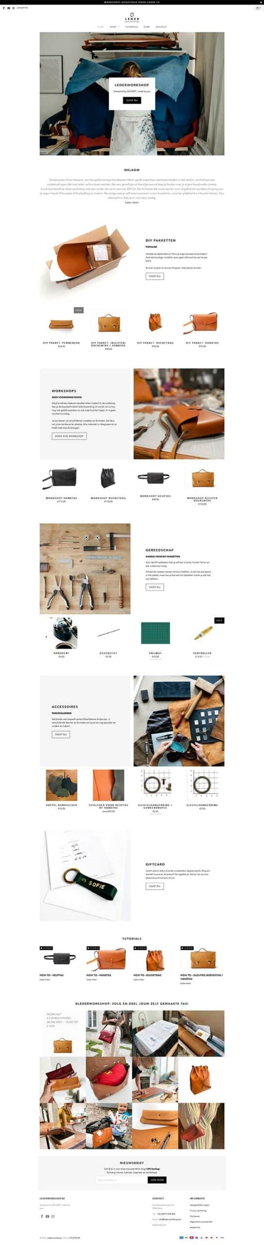webdesign pakketten